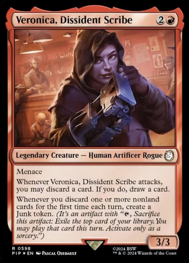 Veronica, Dissident Scribe image