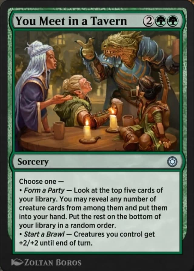 You Meet in a Tavern image