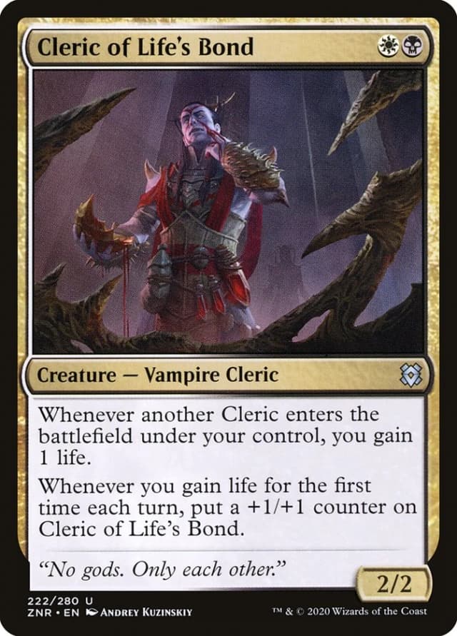 Cleric of Life's Bond image
