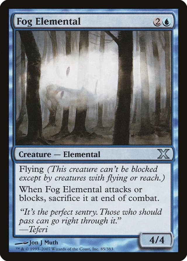 Fog Elemental image