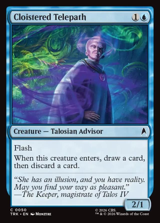 Cloistered Telepath image