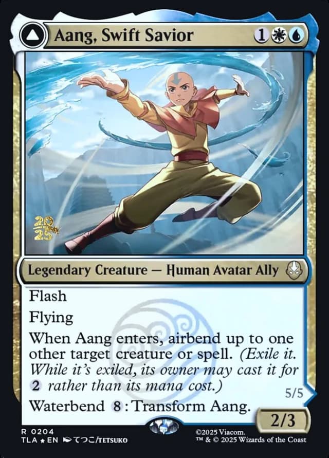 Aang, Swift Savior // Aang and La, Ocean's Fury image