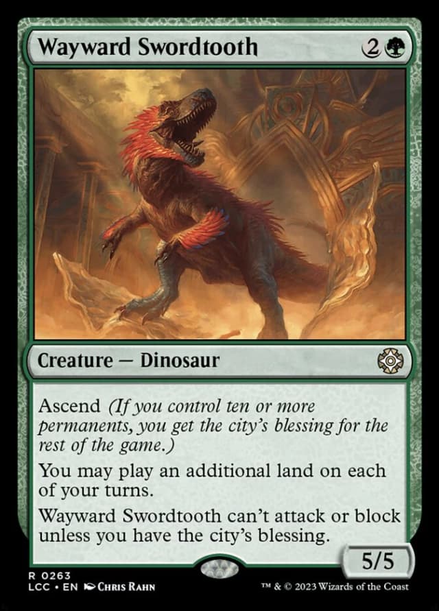 Wayward Swordtooth image