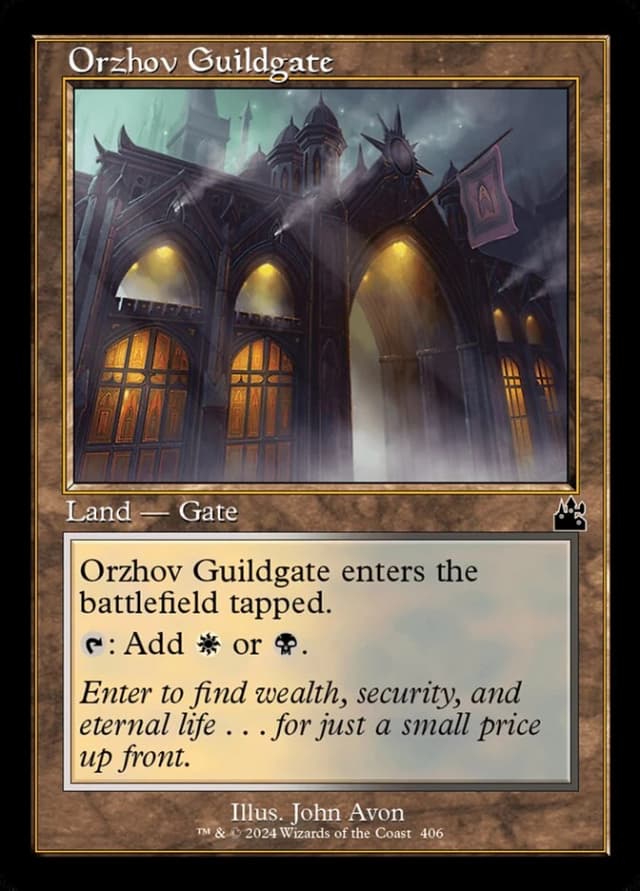 Orzhov Guildgate image