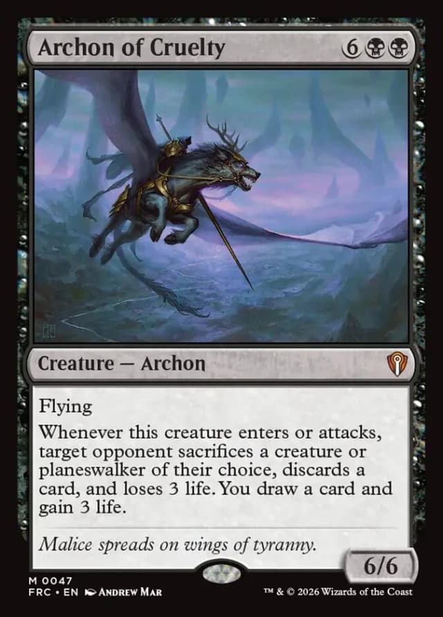 Archon of Cruelty image