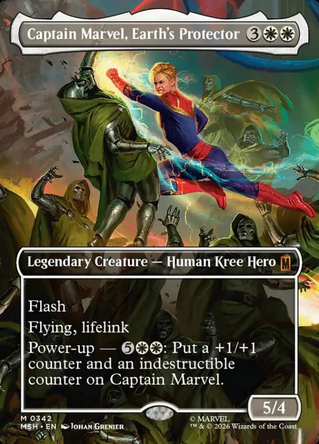 Captain Marvel, Earth's Protector image
