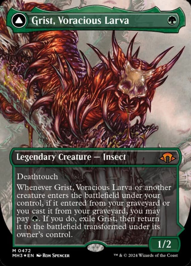 Grist, Voracious Larva // Grist, the Plague Swarm image