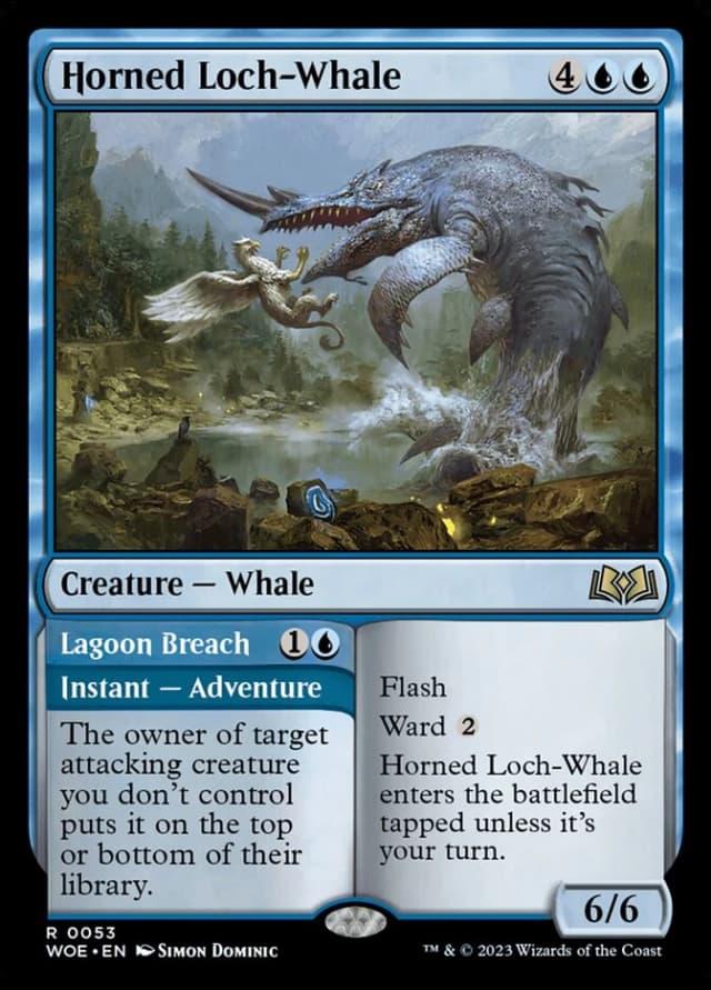 Horned Loch-Whale // Lagoon Breach image