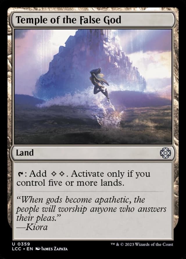 Temple of the False God image