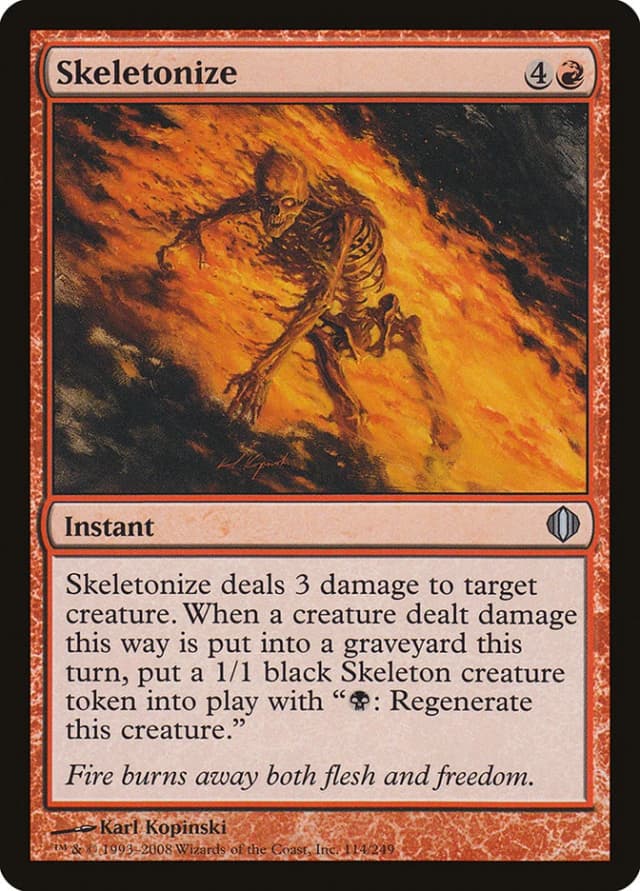 Skeletonize image