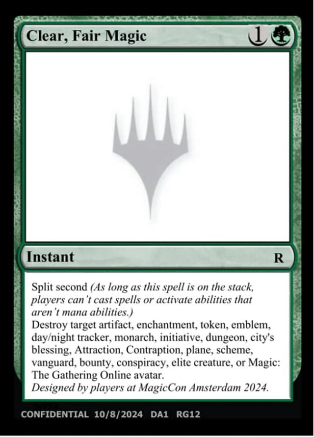 Clear, Fair Magic image