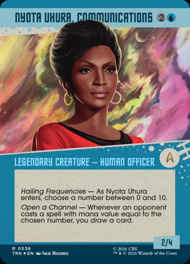 Nyota Uhura, Communications image