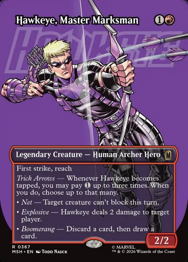 Hawkeye, Master Marksman image