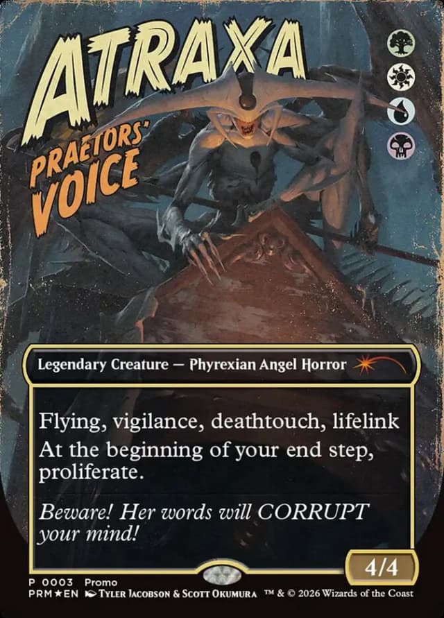 Atraxa, Praetors' Voice image