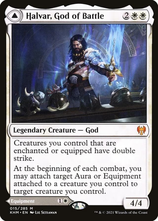 Halvar, God of Battle // Sword of the Realms image