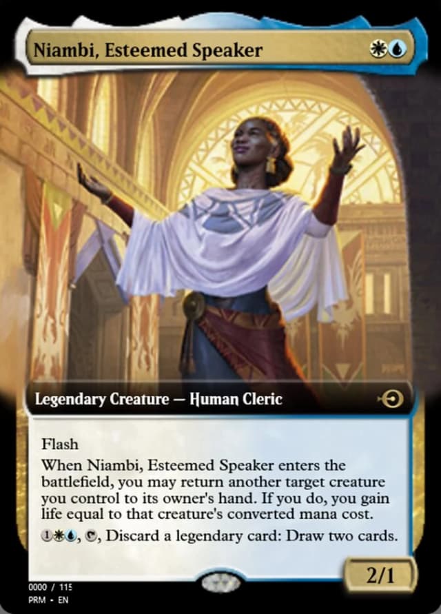 Niambi, Esteemed Speaker image