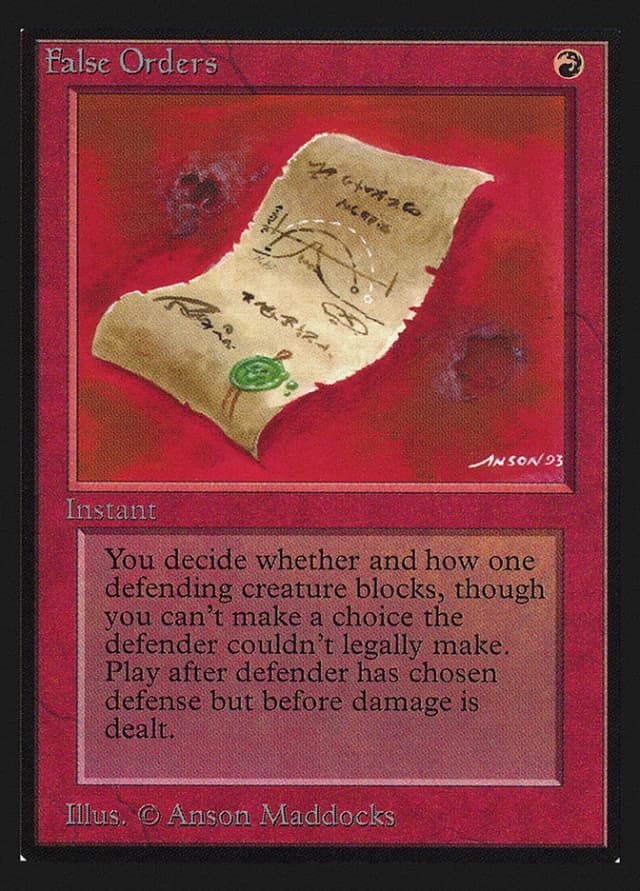 False Orders image