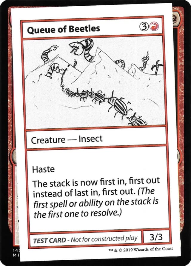Queue of Beetles image