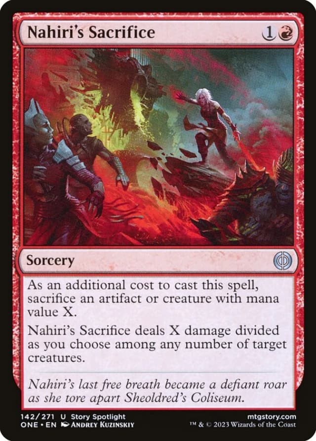 Nahiri's Sacrifice image