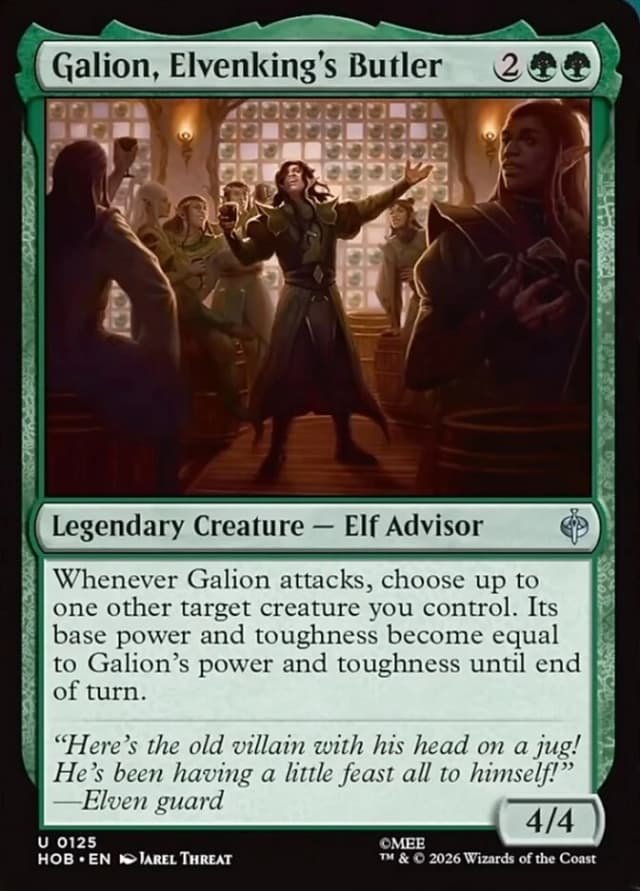 Galion, Elvenking's Butler image