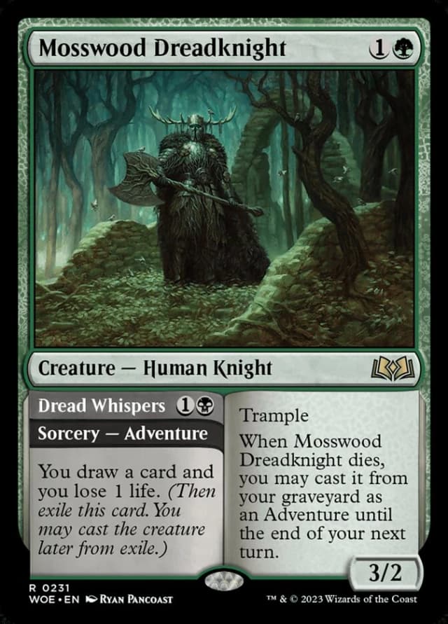 Mosswood Dreadknight // Dread Whispers image