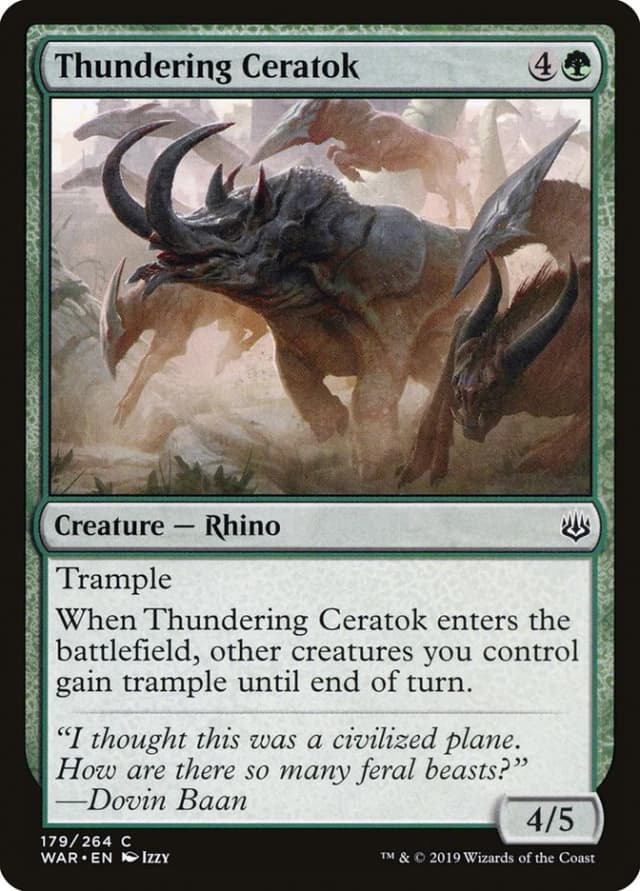 Thundering Ceratok image