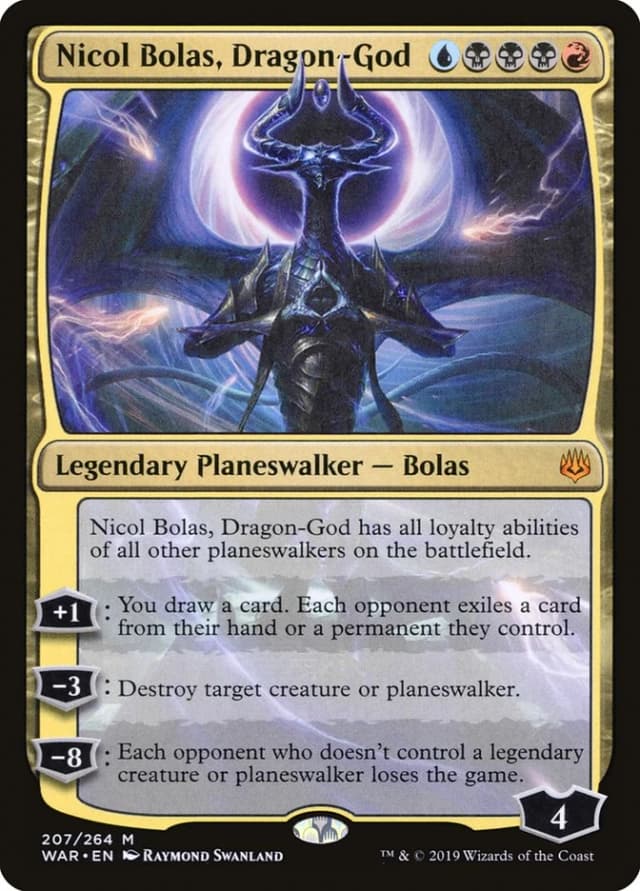 Nicol Bolas, Dragon-God image