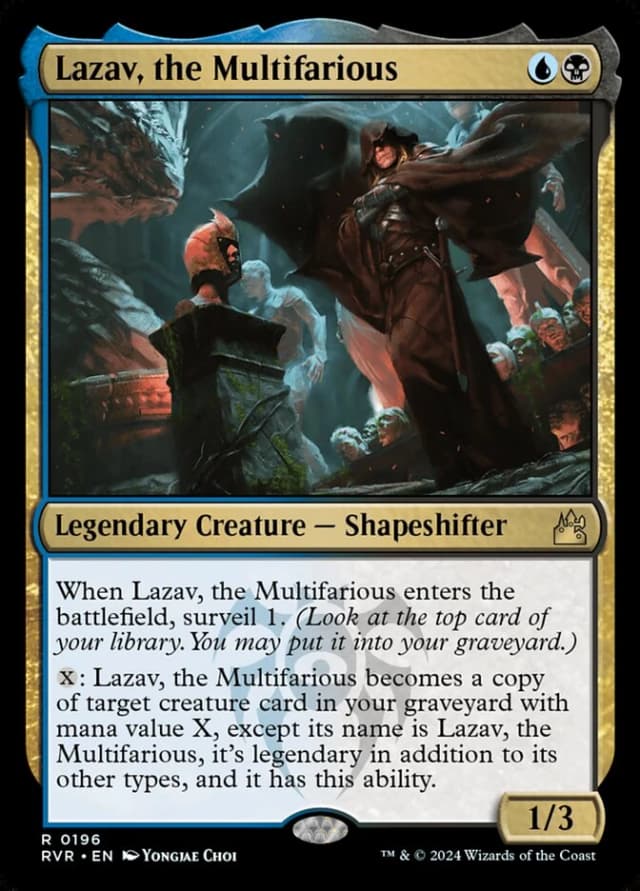 Lazav, the Multifarious image