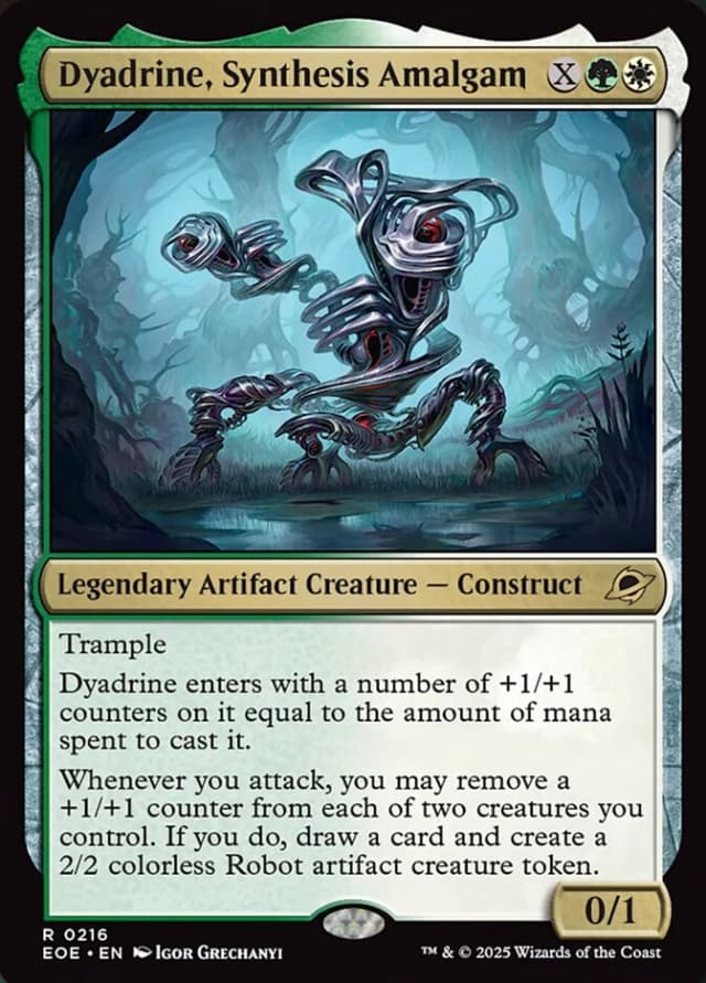 Dyadrine, Synthesis Amalgam image