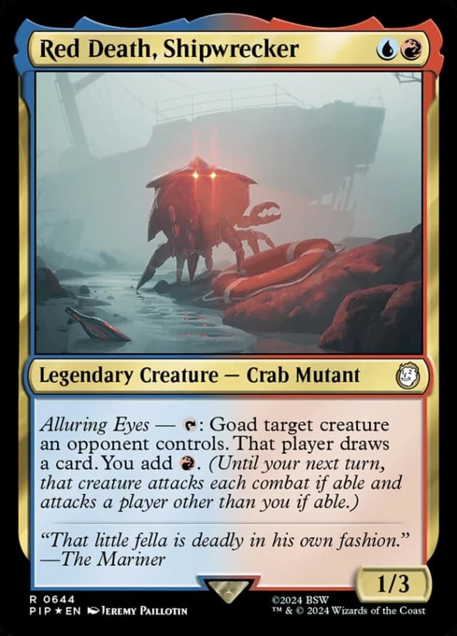 Red Death, Shipwrecker image