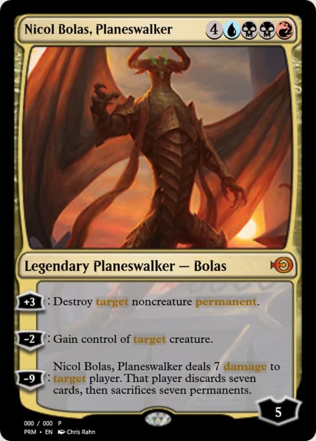 Nicol Bolas, Planeswalker image