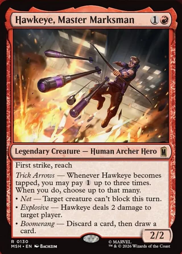 Hawkeye, Master Marksman image