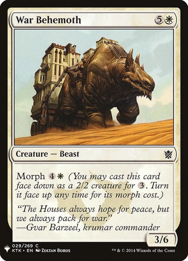 War Behemoth image