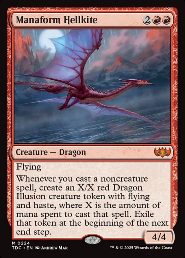 Manaform Hellkite image