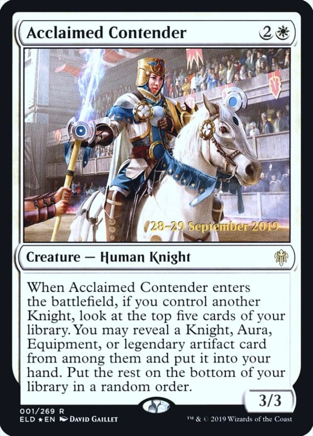 Acclaimed Contender image