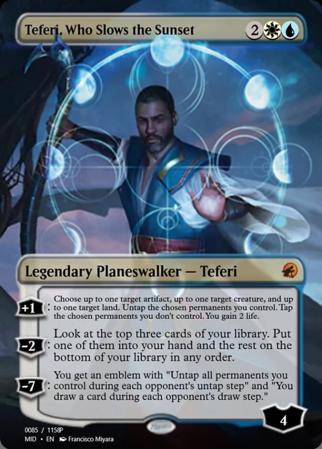 Teferi, Who Slows the Sunset image