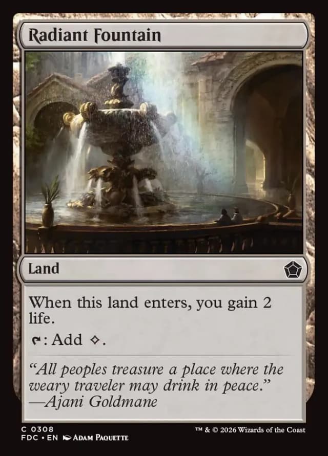 Radiant Fountain image