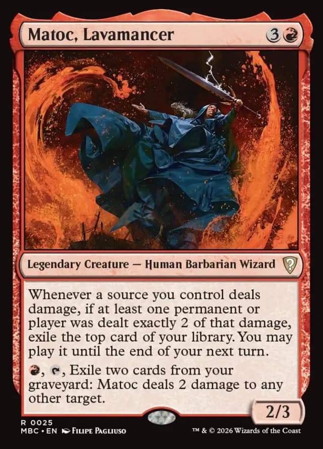 Matoc, Lavamancer image
