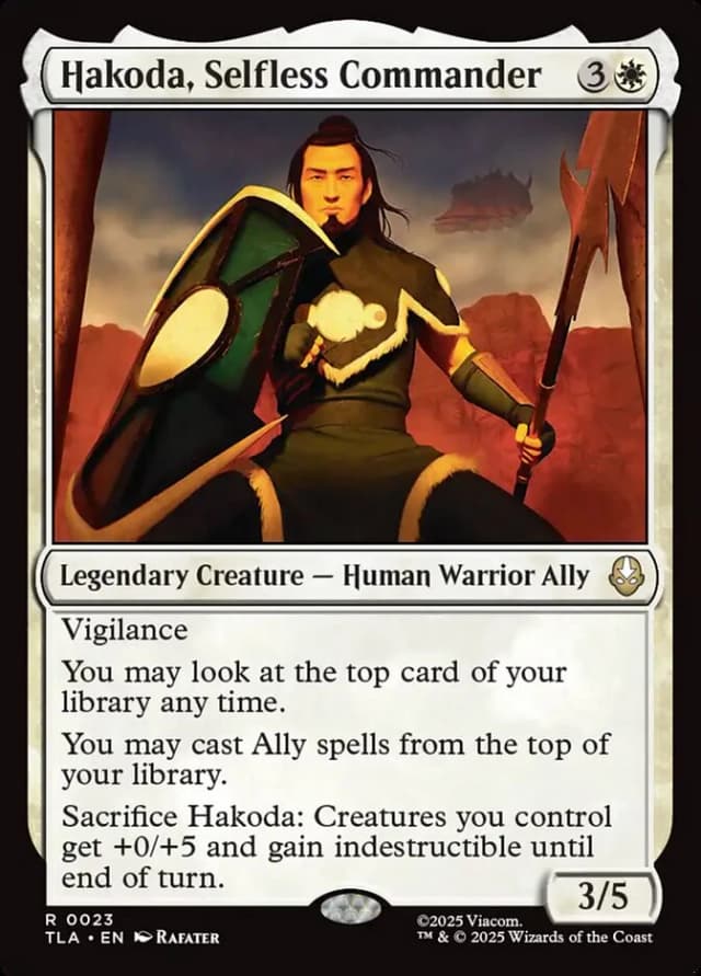 Hakoda, Selfless Commander image