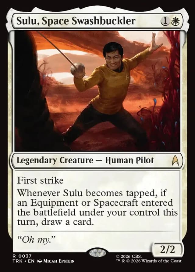 Sulu, Space Swashbuckler image