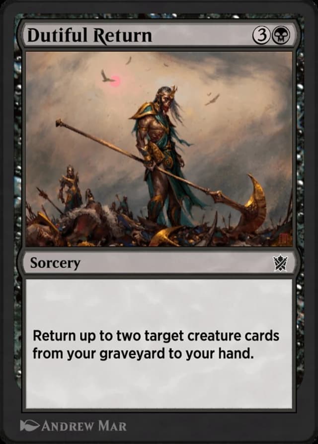 Dutiful Return image
