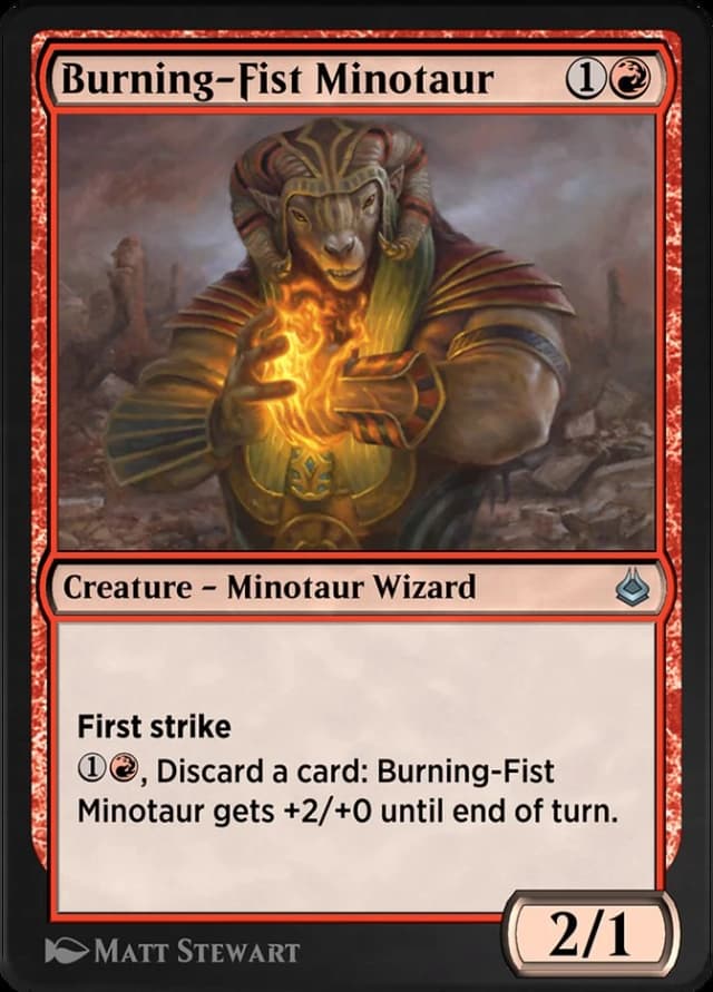 Burning-Fist Minotaur image