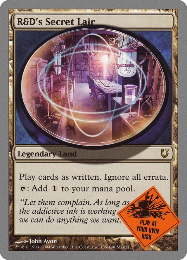 R&D's Secret Lair image