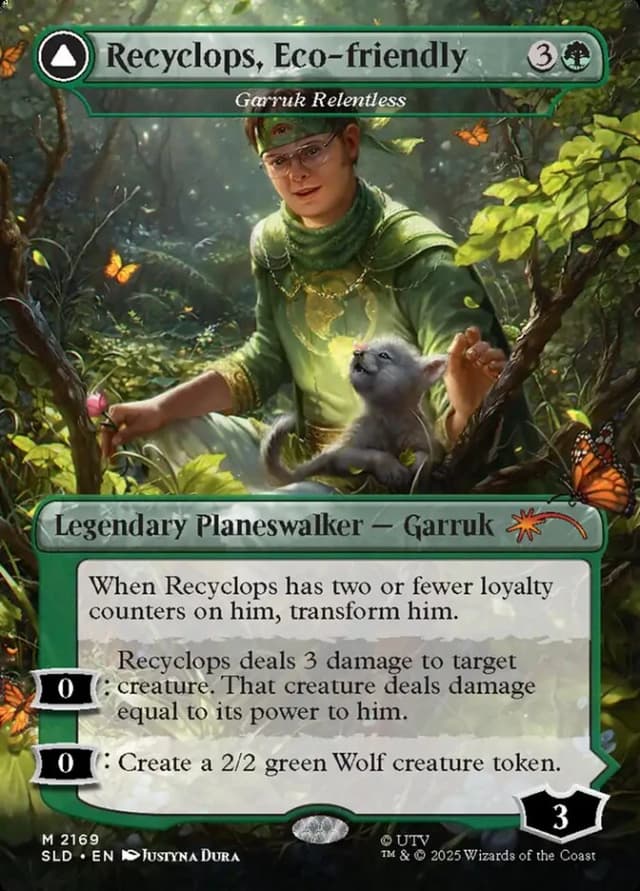 Garruk Relentless // Garruk, the Veil-Cursed image