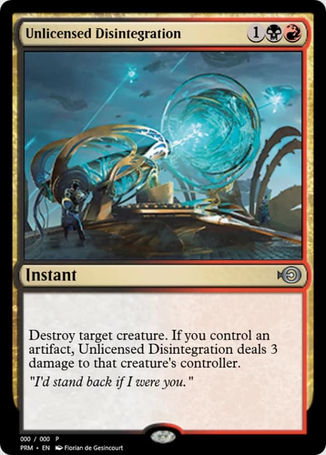 Unlicensed Disintegration image
