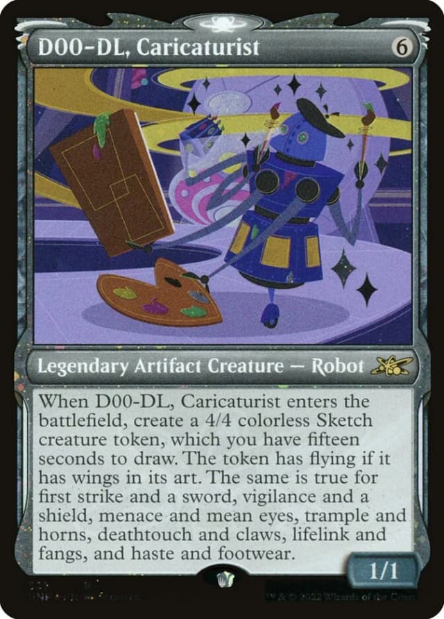 D00-DL, Caricaturist image