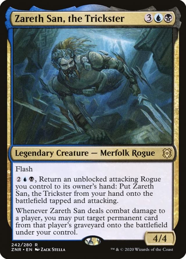 Zareth San, the Trickster image