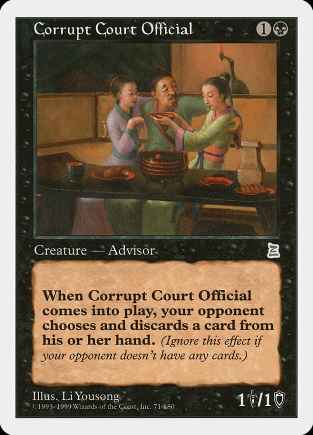 Corrupt Court Official image