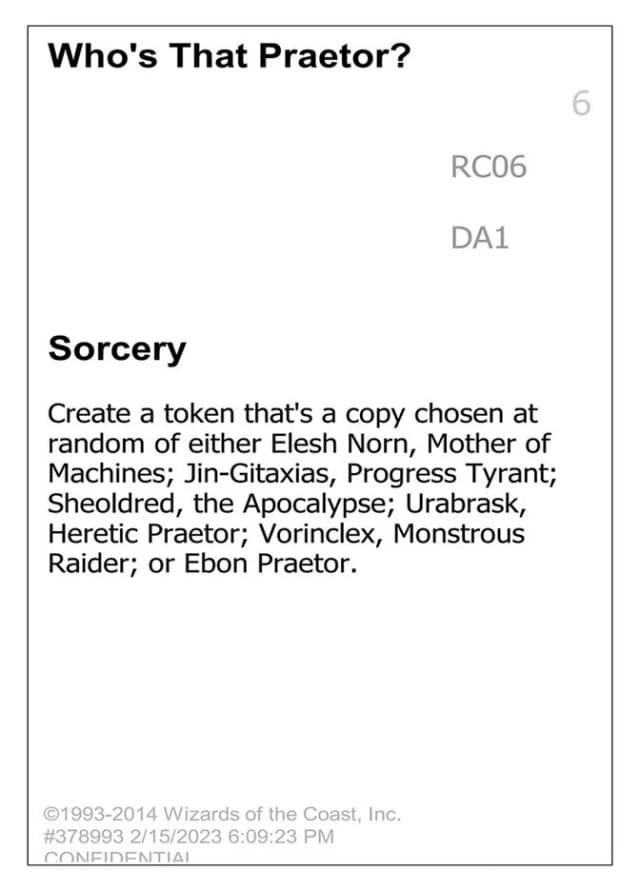 Who's That Praetor? image