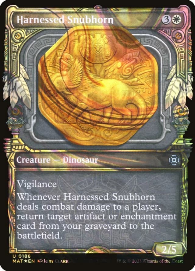 Harnessed Snubhorn image